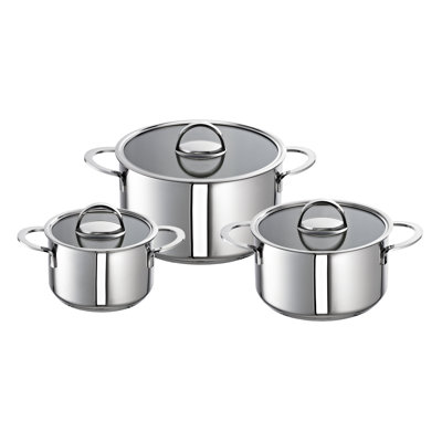 Mabel Aluminium, Stainless Steel Cookware Set