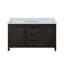 Meuble-lavabo double gris cendre 80 po X P 22 po D, avec comptoir en marbre de culture-117970945-117970948