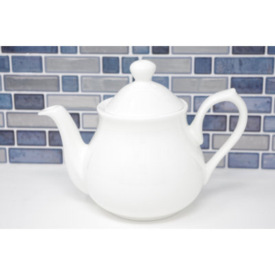 Ebern Designs Gloriette Solid Colour Teapot