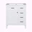 Meuble-lavabo simple avec plateau 30 po Sollie-698532932