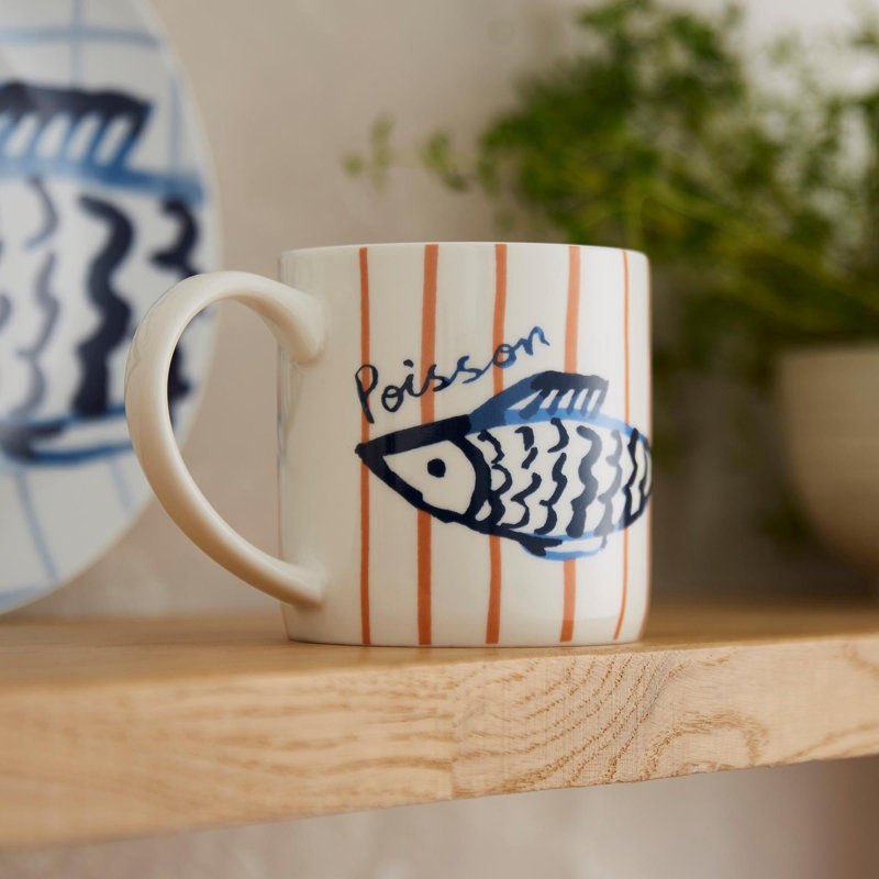 Catch Of The Day New Bone China Coffee Mug