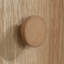 Armoire de rangement, finition brune