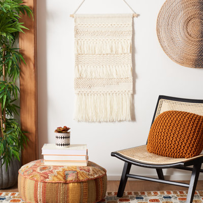 Bessemer Hand Woven Wool Tapestry - Rod Included
