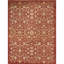 Wool Oriental Area Rug in Red/Beige/Green-1351886994
