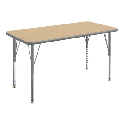 Goddard Commercial Adjustable Height Rectangular Activity Table