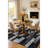 Abstract Grid Black/Gray Minimal Indoor Woven Area Rug-1612320252