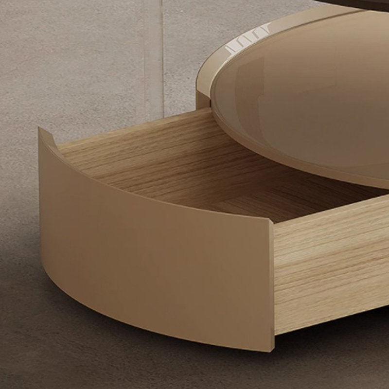 Cream style acrylic simple coffee table