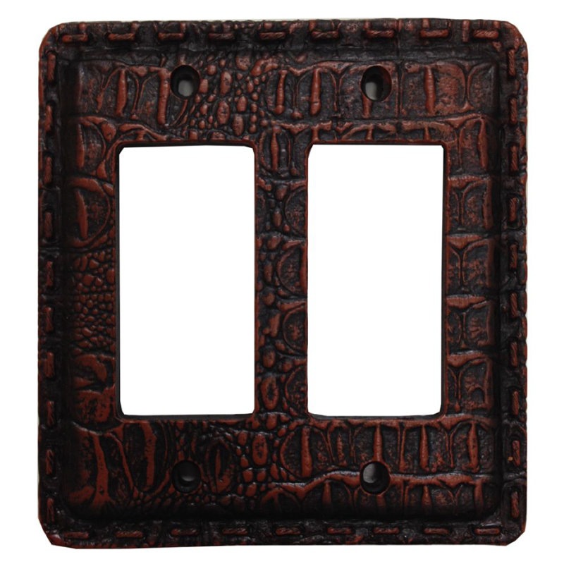 Gator 2-Gang Rocker Wall Plate
