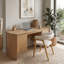 160Cm W Rectangle Desk with Cabinet