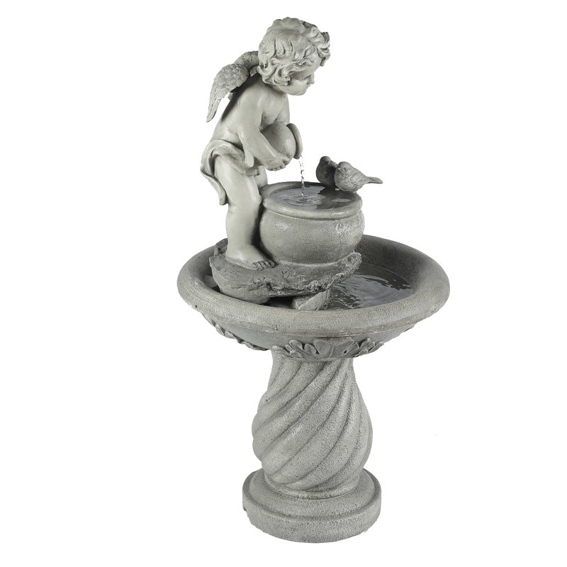 Arsheen Handcrafted Outdoor Weather Resistant Floor Fountain