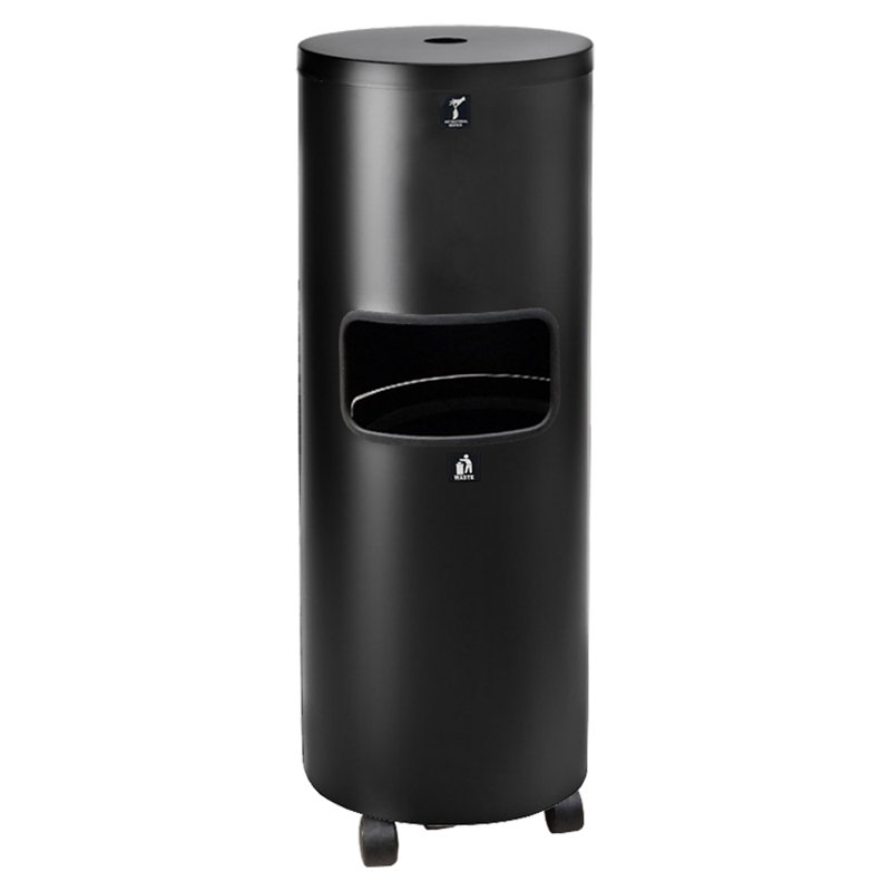 Grande poubelle 7 gallons, Noir