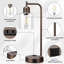 Ensemble de 2 lampes de table de chevet Industrial Touch