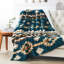 Southwest Faux Fur Sherpa Throw Blanket-34095309-34095311