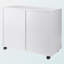 Armoire mobile blanche Sutton avec bacs & amp; Tiroirs à rangement multiple, H 26,12 po x l 32,01 po x P 15,70 po-1646894880