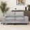 Canapé rembourré avec rangement