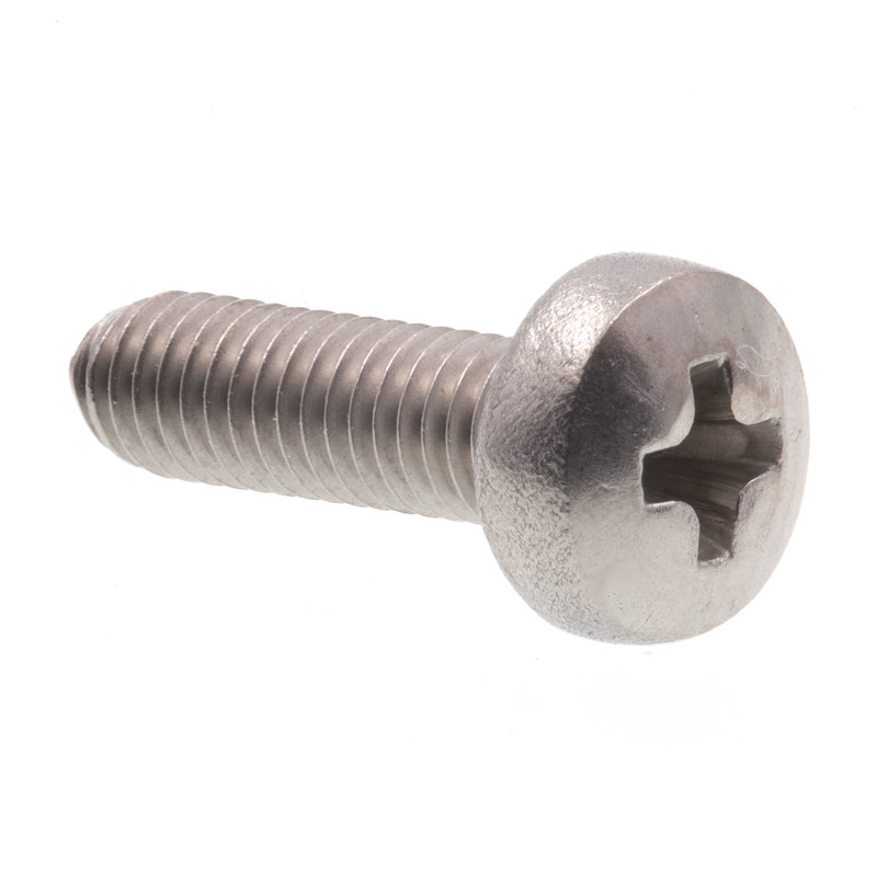 Vis à métaux, métrique, tête cylindrique, empreinte cruciforme, M3-0,5 x 10 mm (paquet de 10)
