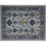 Transitional One-of-a-Kind Rectangle 7'10" X 10 Hand Knotted Area Rug