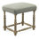 Giselle Yes Stool with Solid Wood Frame