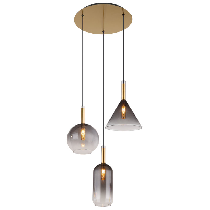 Anura 3 - Light Brass Pendant