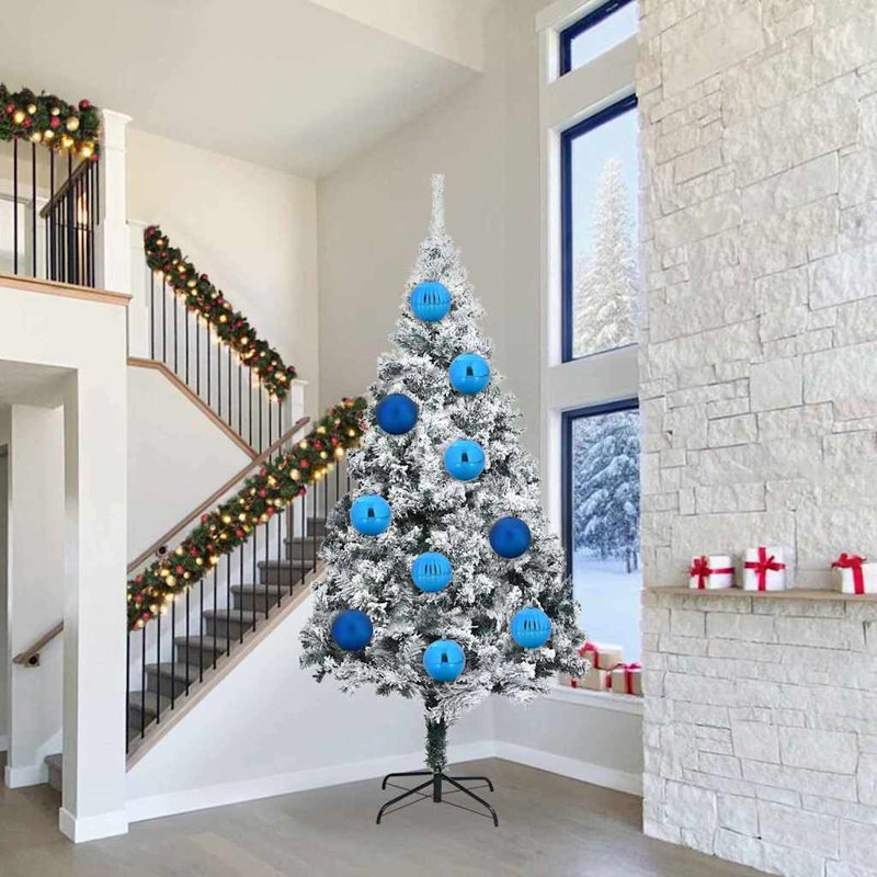Christmas Bauble Set 3 pcs XXL, Blue