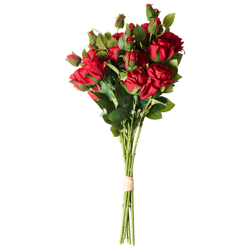 Fabric Rose Arrangement