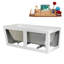 Baignoire autoportante 59 "avec drain interne Streamline-101697838