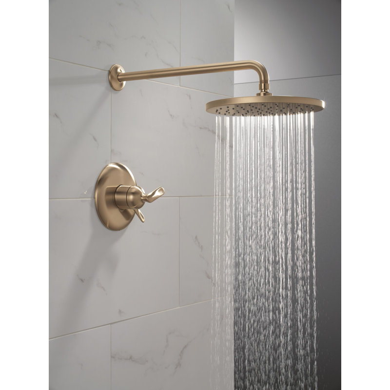 17 Series Shower Trim, Lumicoat Champagne Bronze