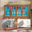 Eyisean 59" LED Curio Cabinet with 7 Color Lights, Vintage Glass Display Case with Glass Doors, Smartphone-Controlled, Short Wooden China Cabinet with Adjustable Shelves for Living Room, Entryway-1298126221