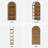 71"Arched Bookshelf Set of 1-1302492632