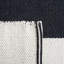 Tapis noir / ivoire en coton fait à la main Alvana-1325422048