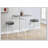 Modern 32-Inch Rectangular Counter Height Dining Table, Compact And Durable For Small Kitchens-562580016