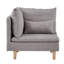 Chaise longue à accoudoirs carrés Poyner-768407875