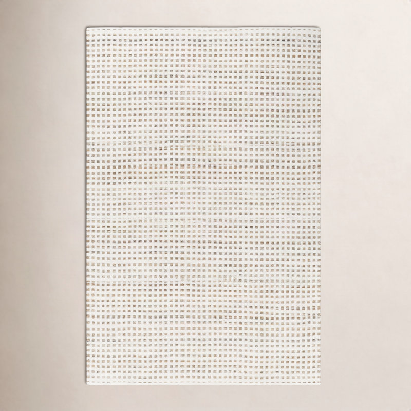 Geometric Area Rug, Beige, Rectangle 12' x 15'
