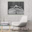 Citation artistique «Je vous attends». Toile tendue par Stuart Turton Gallery-75032166