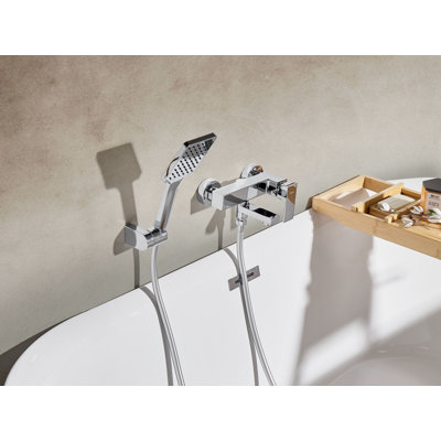 1 Handle Bathroom Bath Shower Mixer Bath Filler with Diverter