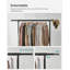 150cm Rolling Clothing Rack