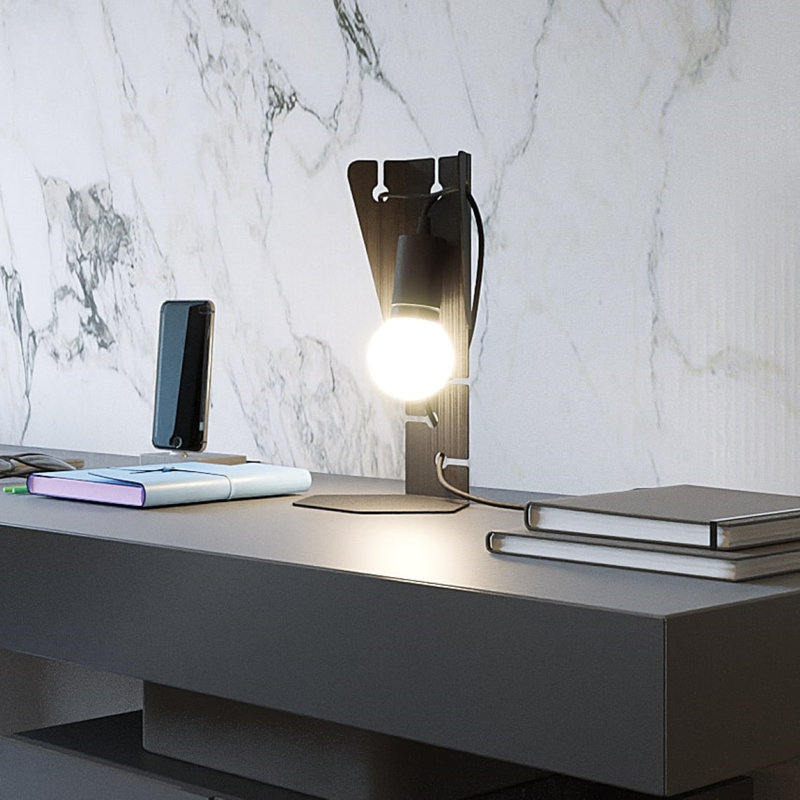 Table lamp ARBY white, Black