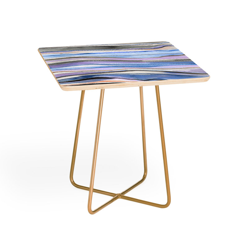 Table de bout à pieds croisés