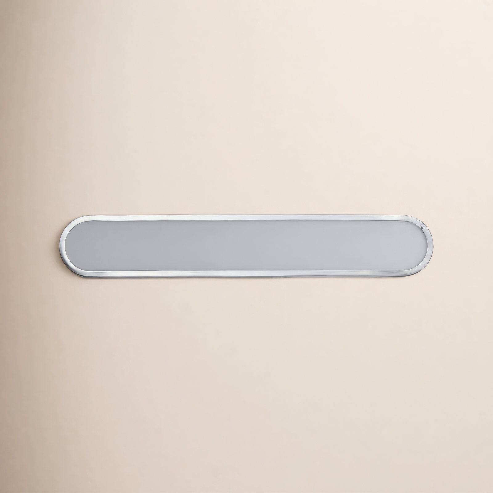 Single Dimmable LED Bath Bar, 30", White/Polished Chrome