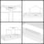 Lit simple pour enfants Montessori - profil bas avec garde-corps, plateau intégré et panneau personnalisé, blanc-920210337