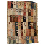 Hand Knotted Wool Area Rug in Multi