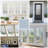 Textured Glass Pattern Decorative Window Decal-105530737