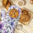 Lilac Fields Oven Mitt Cotton Twill