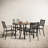 Alyah 4 - Person Patio Dining Set with Square Table , Cushions Included