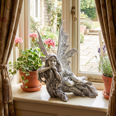 Pause To Ponder Fairy Statue