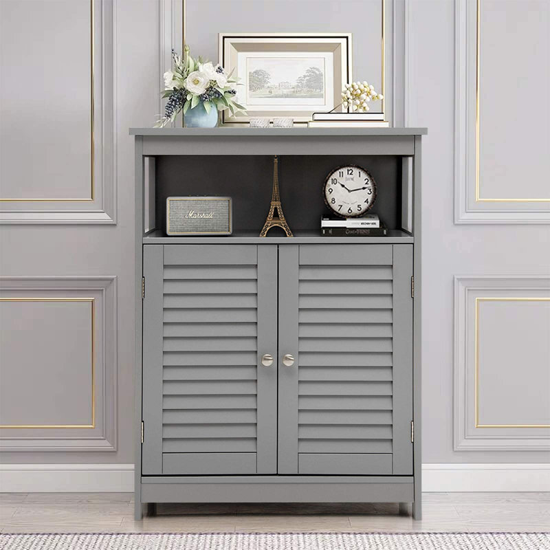 Graziana Freestanding Bathroom Cabinet, Grey