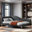 Lit de jour rembourré avec tête de lit et accoudoirs-1593102912-1593102913