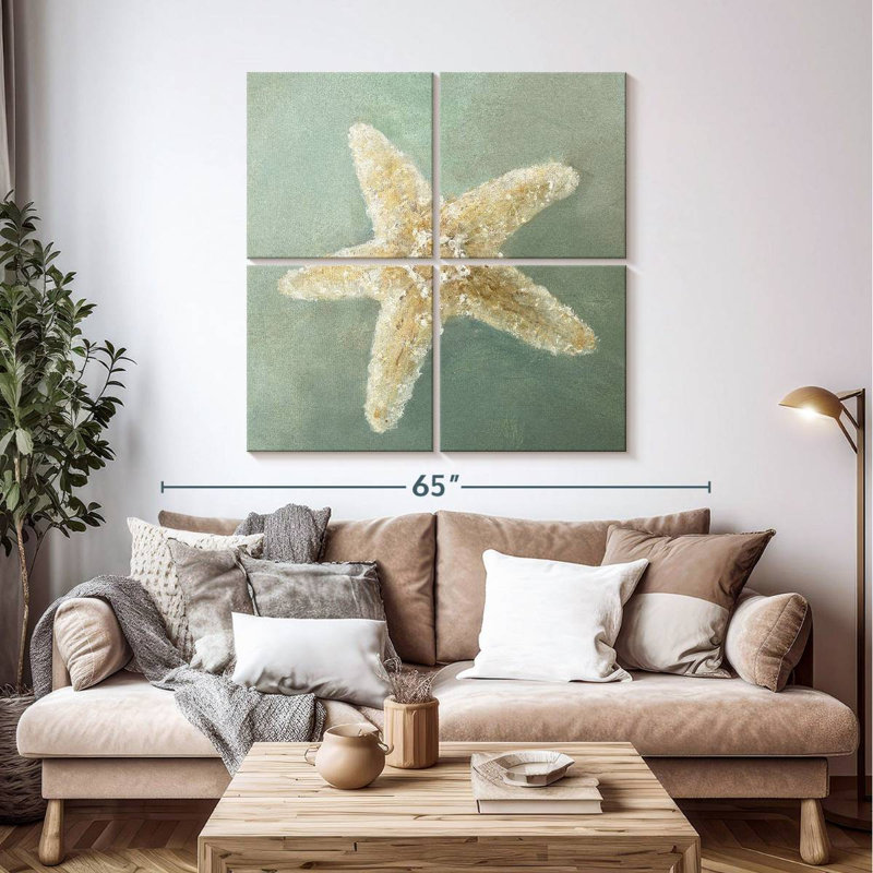 Aletra Treasures From The Sea II, H 45 po x l 45 po