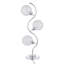 Lampe de table en métal 3 lumières 33 pouces Curvy