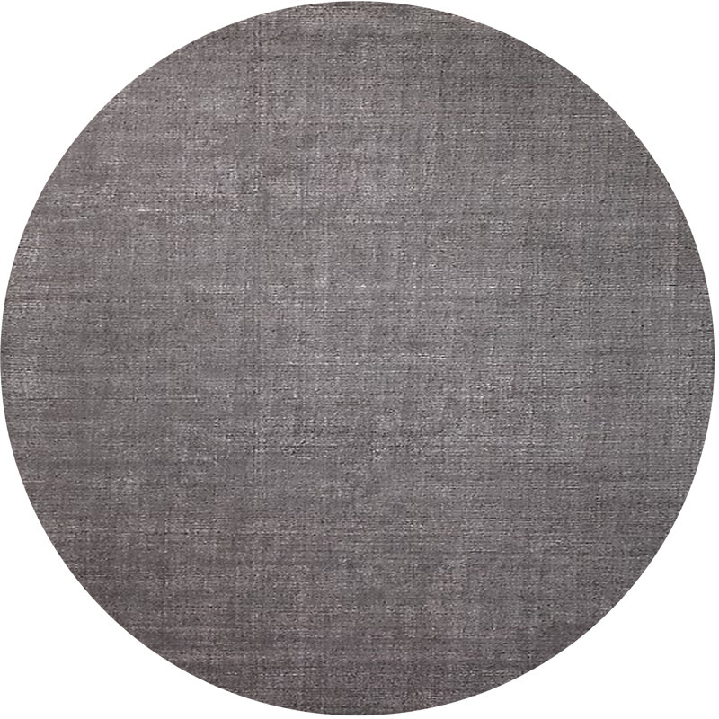 Tapis gris, Rond 6 pi